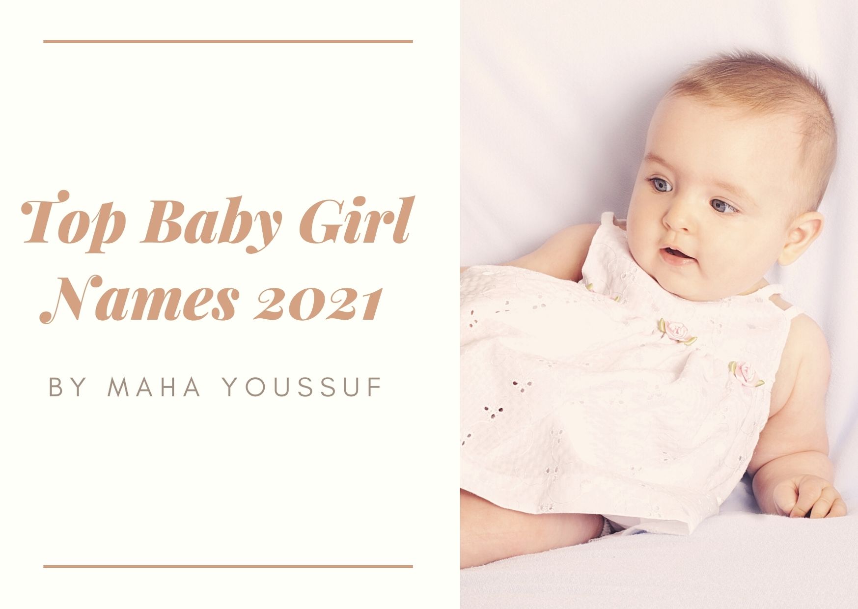 Top Baby Girl Names for 2021